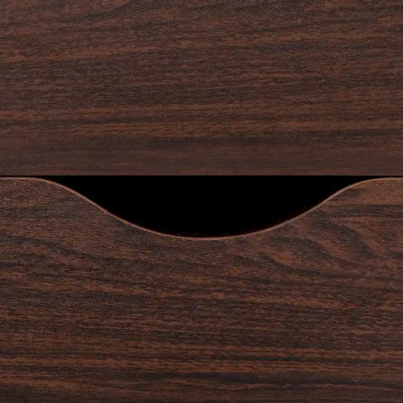 Cassettiera in Legno a 5 Cassetti con Ruote – Bianco / Espresso / Rovere Grigio / Nero Invecchiato / Naturale / Rovere Marrone / Rovere Vintage, 1 Persona