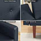 Divano Letto Futon Cabrio a 2 Posti
