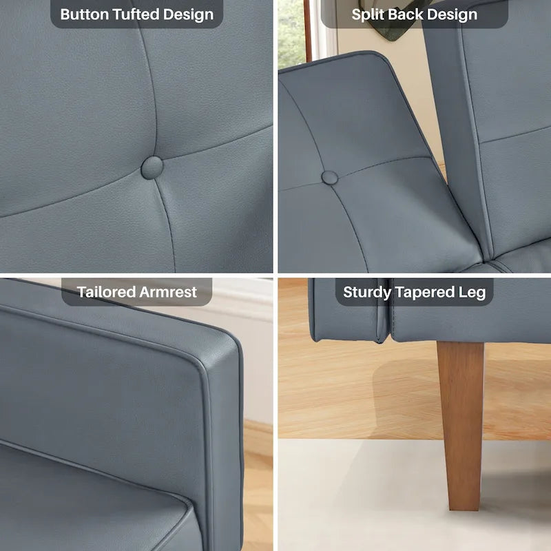 Divano Letto Futon Cabrio a 2 Posti