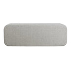 Panca Contenitore con Gambe in Metallo – Velluto Verde / Bouclé Bianco / Velluto Rosa Cipria / Tessuto Grigio, 1–2 posti