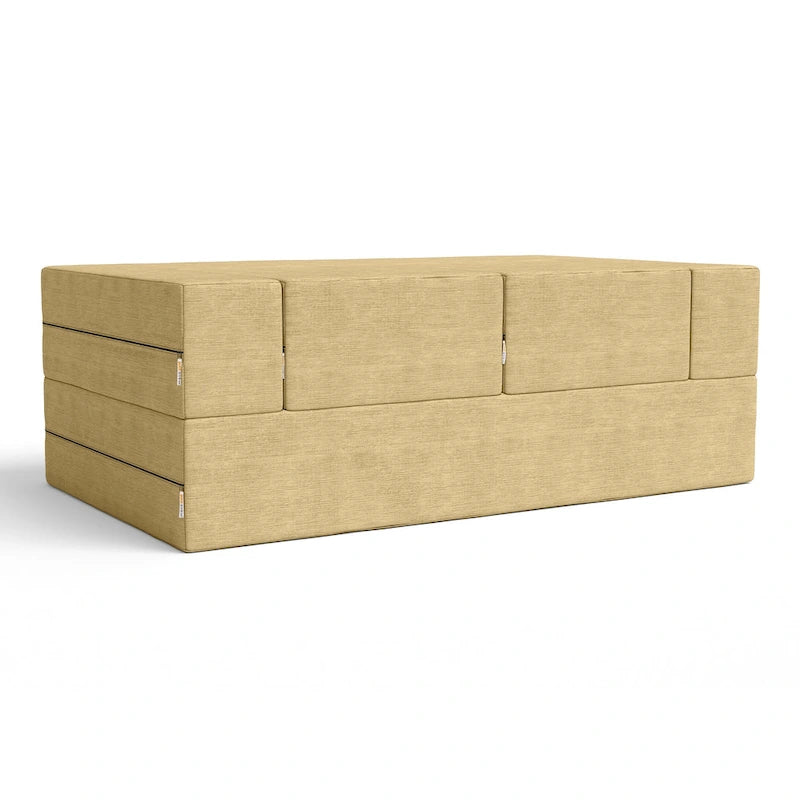 Divanetto e Ottomana Trasformabili Multicolore – 2 Posti, Queen