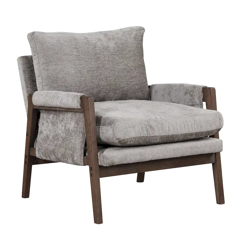 Poltrona di design Mid-Century in velluto, arancione/grigio/giallo/bianco sporco/blu, monoposto