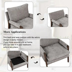 Poltrona di design Mid-Century in velluto, arancione/grigio/giallo/bianco sporco/blu, monoposto