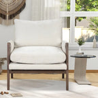 Poltrona di design Mid-Century in velluto, arancione/grigio/giallo/bianco sporco/blu, monoposto