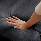 Divano Componibile Moderno a L con Chaise Longue, Pouf Contenitore e Tasche Laterali per Soggiorno