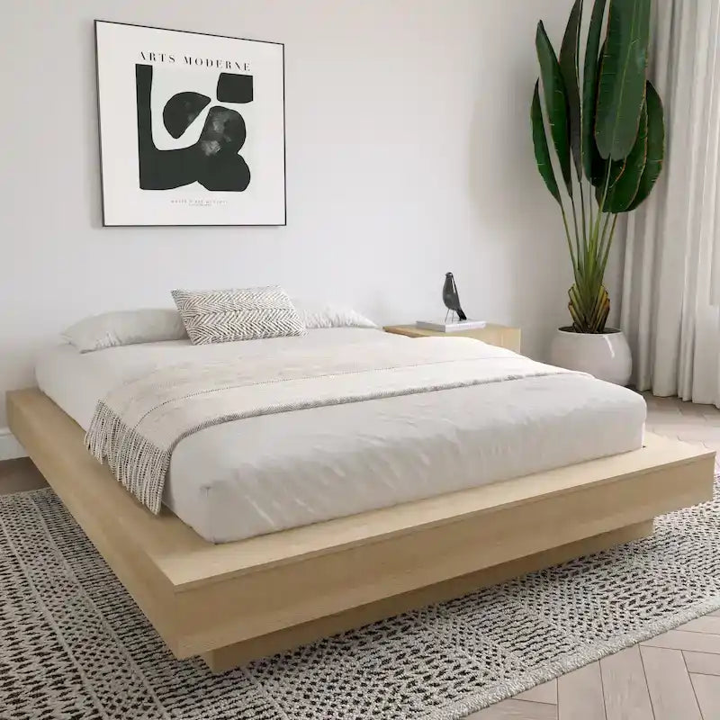 Giroletto con piattaforma | Rovere naturale chiaro / Rovere marrone | Per 1 persona
