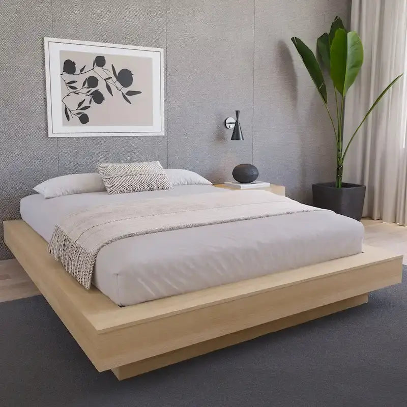 Giroletto con piattaforma | Rovere naturale chiaro / Rovere marrone | Per 1 persona