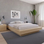 Giroletto con piattaforma | Rovere naturale chiaro / Rovere marrone | Per 1 persona