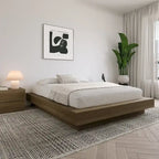 Giroletto con piattaforma | Rovere naturale chiaro / Rovere marrone | Per 1 persona