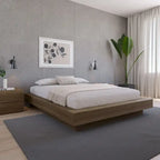 Giroletto con piattaforma | Rovere naturale chiaro / Rovere marrone | Per 1 persona