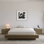 Giroletto con piattaforma | Rovere naturale chiaro / Rovere marrone | Per 1 persona