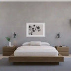 Giroletto con piattaforma | Rovere naturale chiaro / Rovere marrone | Per 1 persona