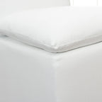 Sedia da pranzo imbottita con rotelle Mocha/Indaco/Grigio Chiaro/Avorio/Nero/Bianco, set da 2