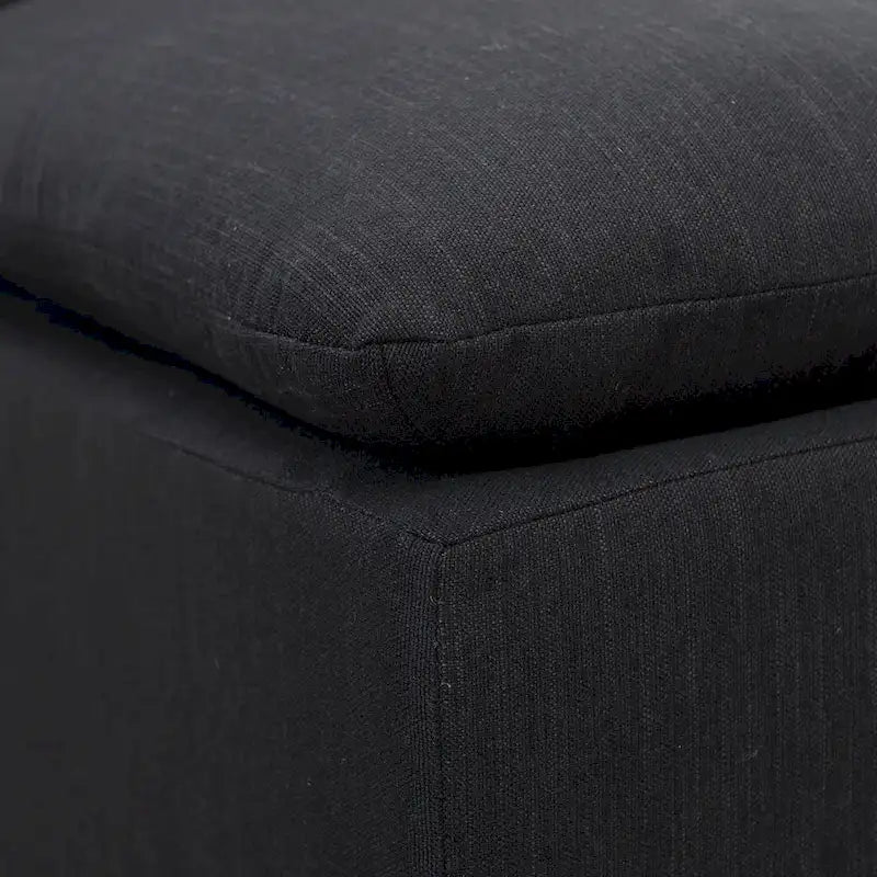 Sedia da pranzo imbottita con rotelle Mocha/Indaco/Grigio Chiaro/Avorio/Nero/Bianco, set da 2