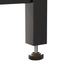 Marrone rustico / Rovere grigio / Nero / Noce | Tavolino da caffè con doppio piano sollevabile | 2 persone