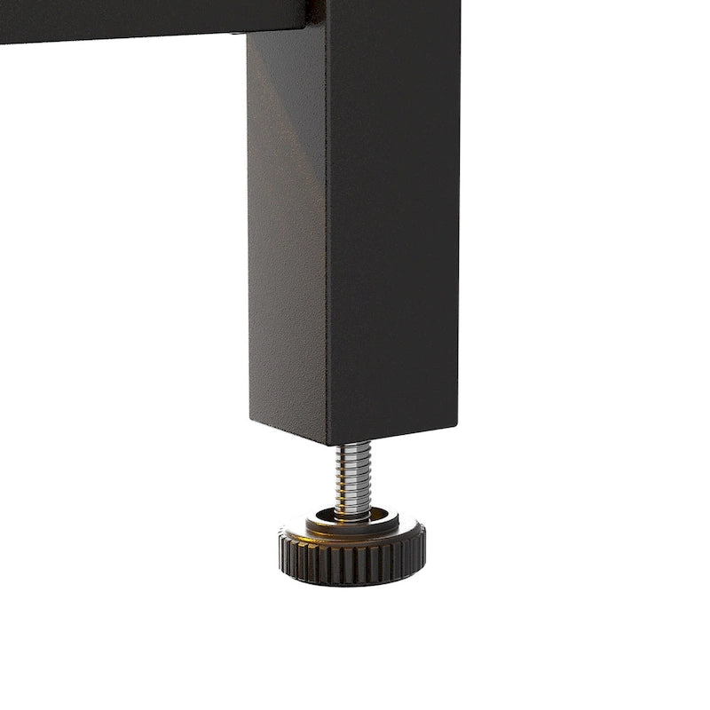 Marrone rustico / Rovere grigio / Nero / Noce | Tavolino da caffè con doppio piano sollevabile | 2 persone