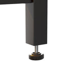 Marrone rustico / Rovere grigio / Nero / Noce | Tavolino da caffè con doppio piano sollevabile | 2 persone